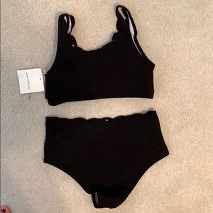 High weighted bathing suit